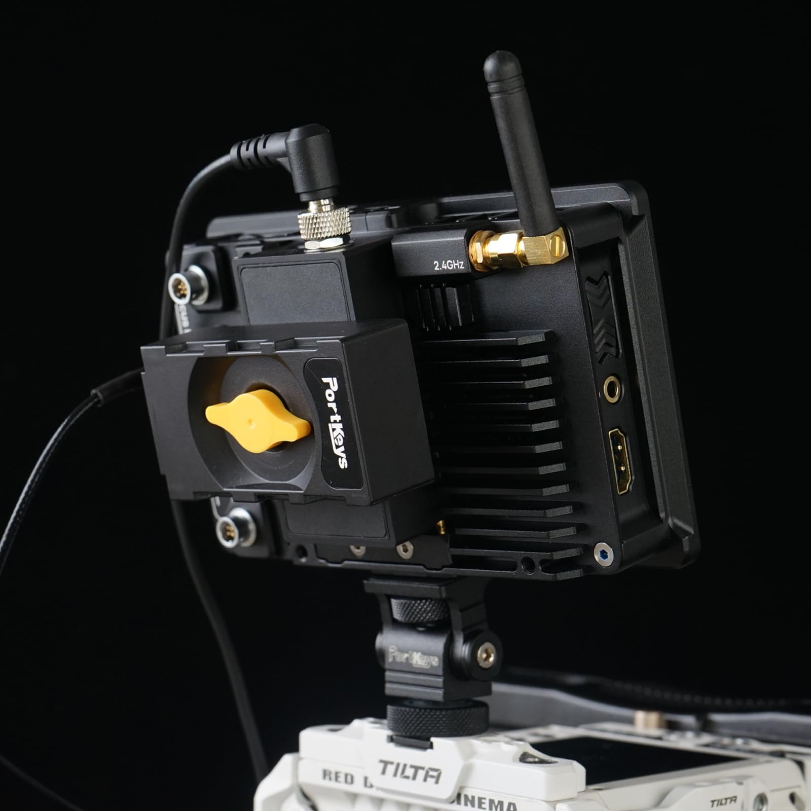 Portkeys BD1 Dual-Sided NP-F Dummy Battery Module - Vertical & Cross Mount Adapter for Sony Cameras, Wireless Video Transmitters & Field Monitors - Perfect for Live Streaming, Film Production & On-Location Shooting