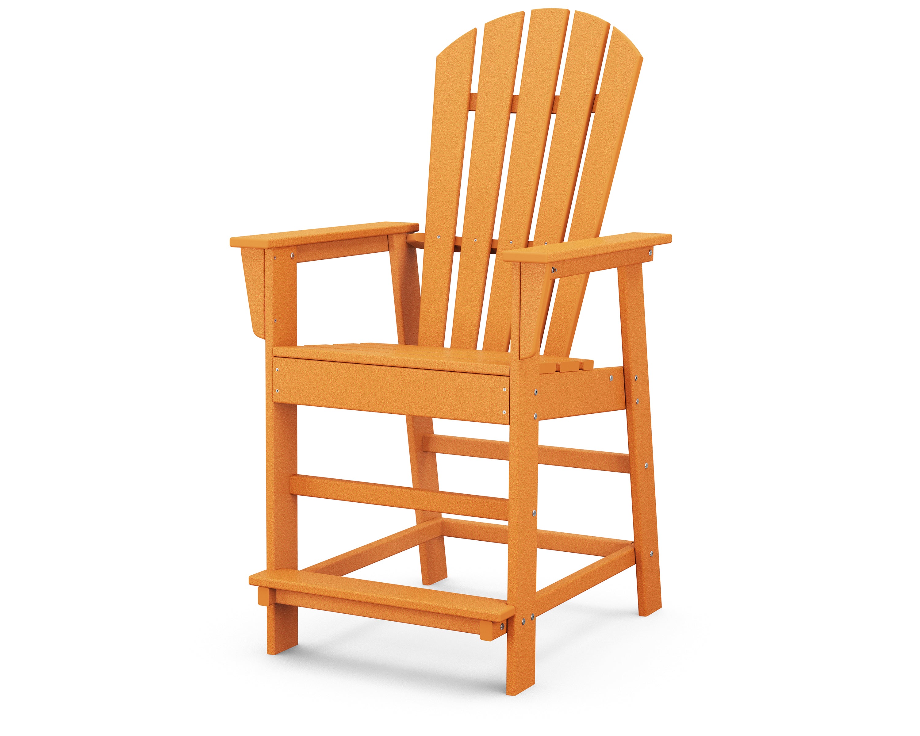 POLYWOOD South Beach Counter Height Chair - Durable Outdoor Bar Stool for Patio, Deck, or Kitchen - Weather-Resistant & Eco-Friendly Recycled Plastic - Perfect for Dining, Entertaining, or Relaxing