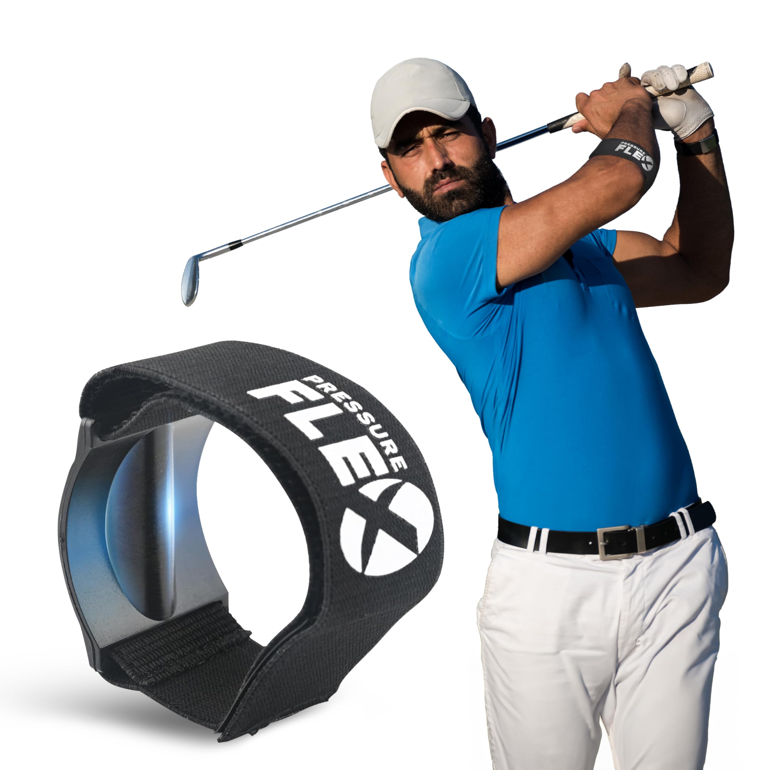 Tennis Elbow Brace for Men & Women - Compression Sleeve for Golfers & Tennis Players - Tendonitis Relief with Pressure Ridge Bar - Perfect for Sports, Gym & Daily Pain Management