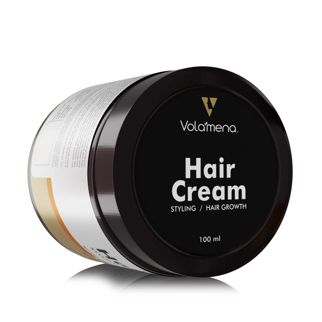 Volamena Onion & Argan Oil Hair Growth Cream - Anti Hair Fall Treatment for Men & Women - 120ml Nourishing Formula to Strengthen, Revitalize & Restore Shine - Perfect for Damaged, Dry & Frizzy Hair Care Routine