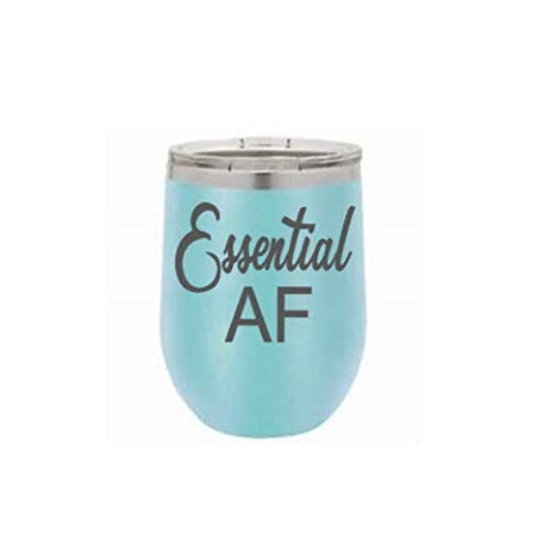 Personalized Engraved Wine Tumbler - Custom Etched Stainless Steel Cup with Lid & Straw - Funny Gifts for Women & Men - Perfect for Parties, Picnics & Outdoor Adventures (Multiple Colors Available)