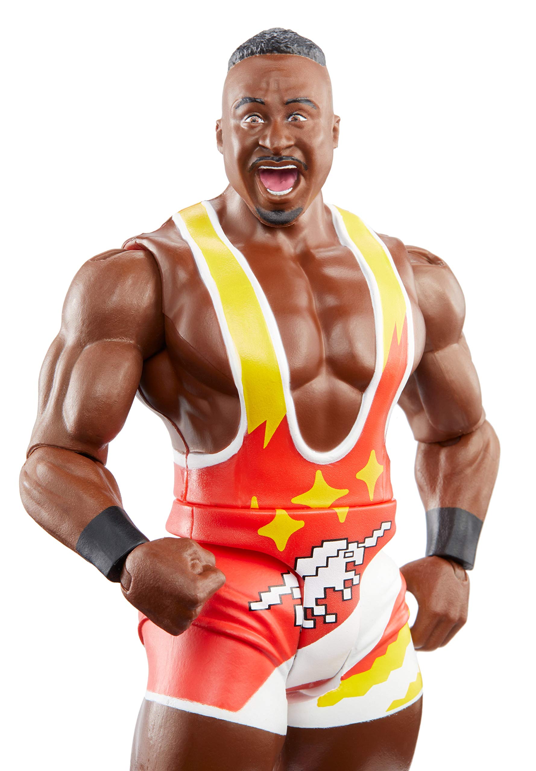 WWE Big E Action Figure - Collectible Wrestling Toy for Kids & Adults - Perfect for Play, Display & Gifts