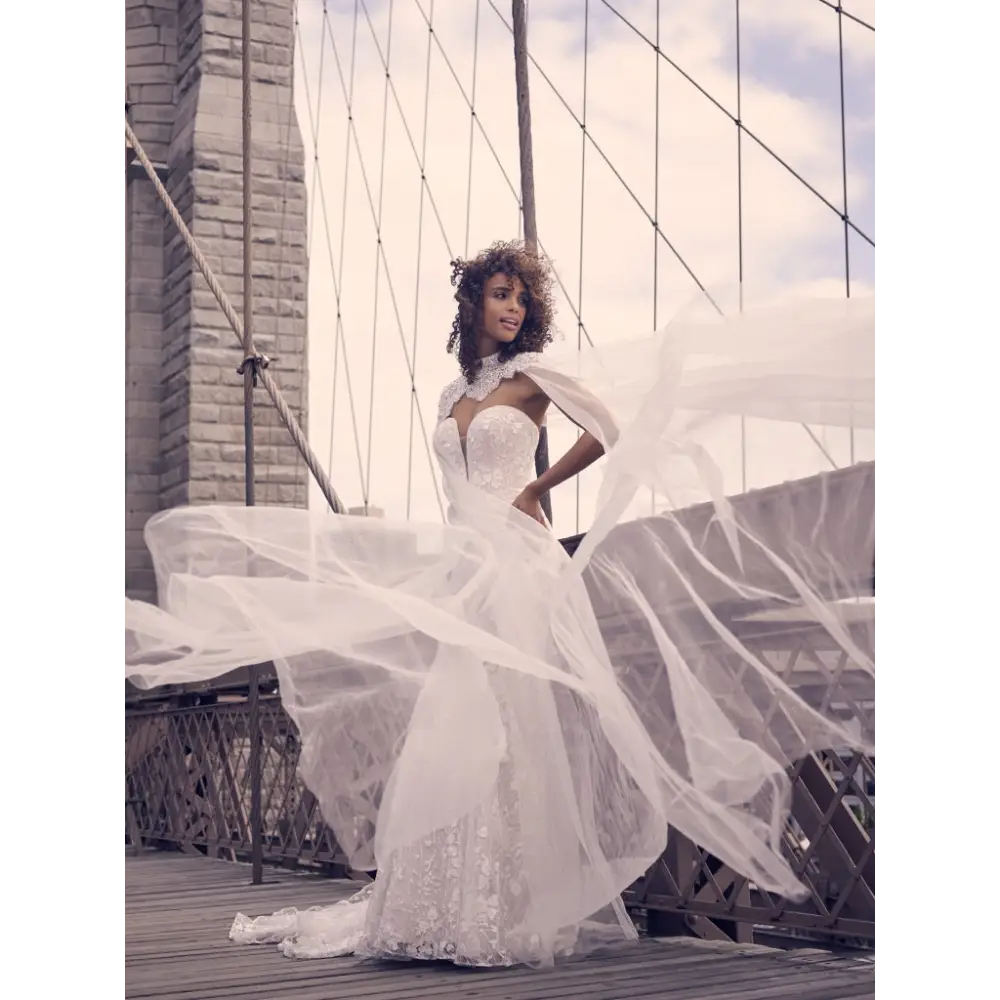 Grace by Maggie Sottero Elegant Lace Wedding Dress - Perfect for Bridal Ceremonies, Vow Renewals & Formal Events