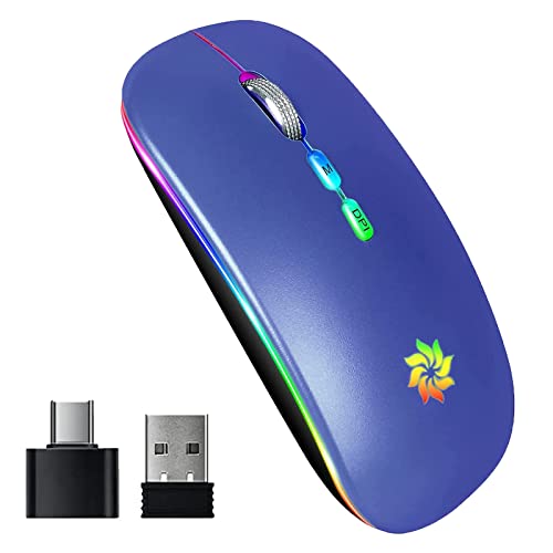 Dark Blue with LED Backlit