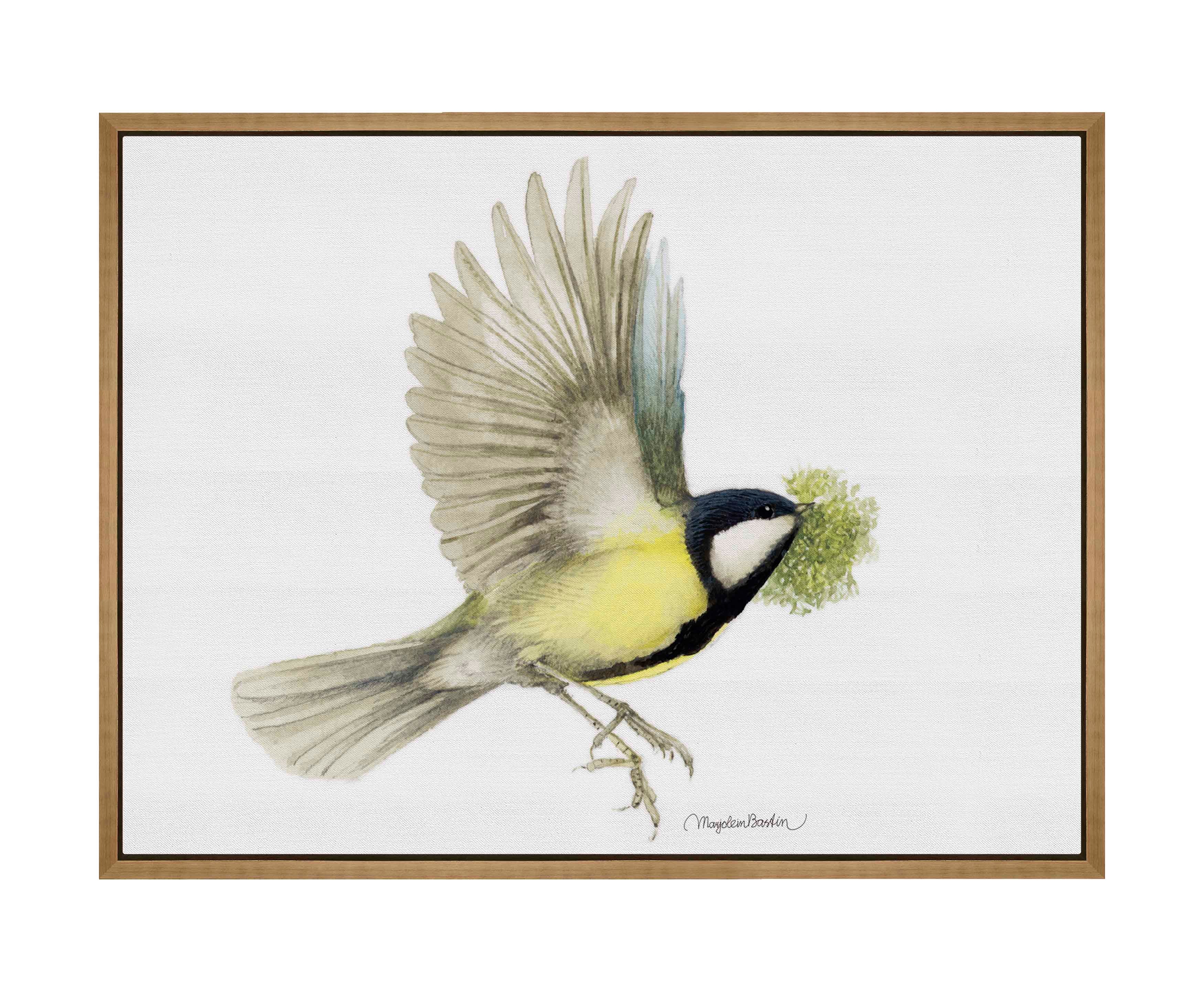 Finishing the Nest Gallery Wrapped Canvas - Handmade Home Decor Wall Art for Living Room, Bedroom & Nursery - Perfect Gift for Housewarming & Baby Shower