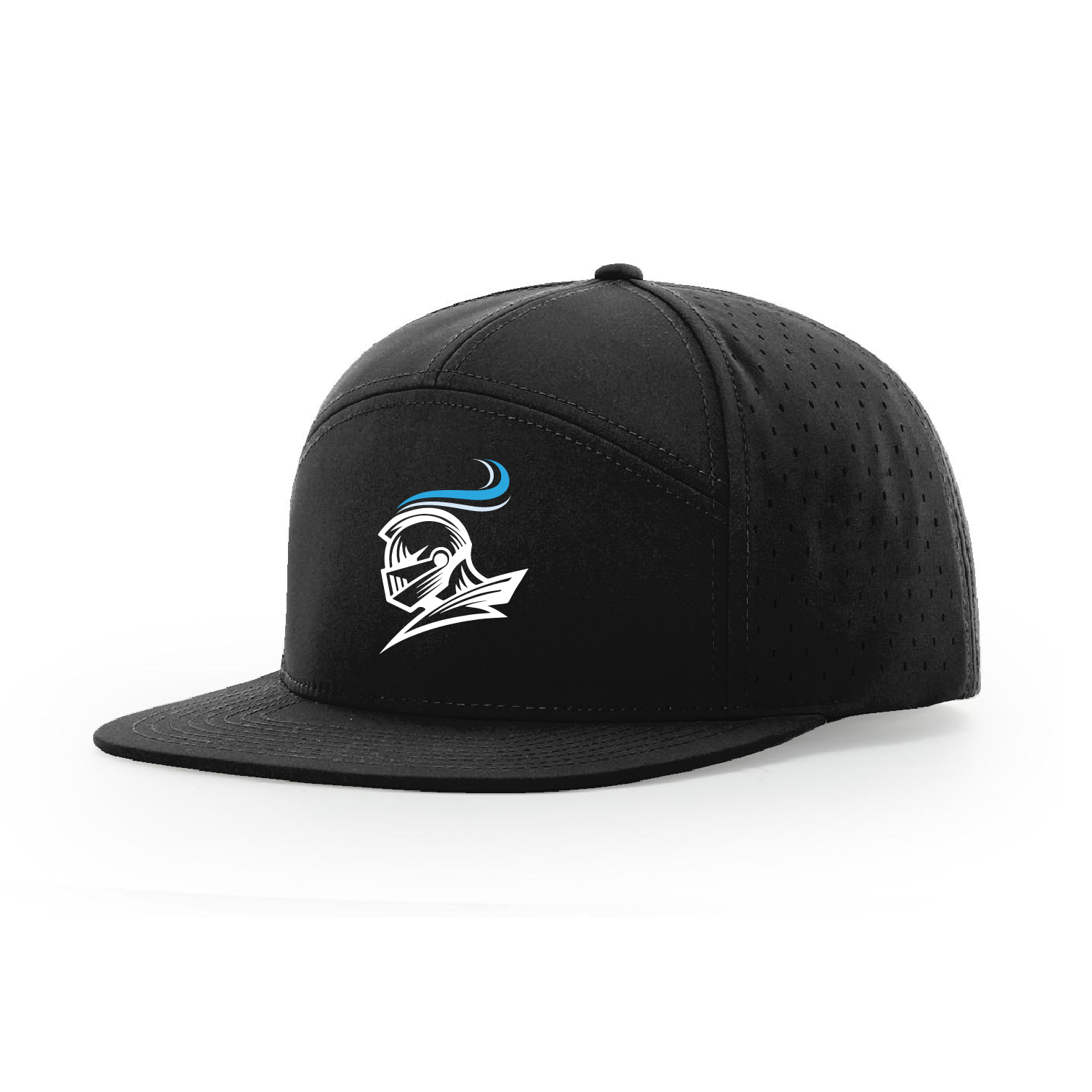 Aquaknights Performance Hat for Men & Women - Lightweight, Breathable, Quick-Dry Black Sun Hat for Running, Hiking, Fishing & Outdoor Activities