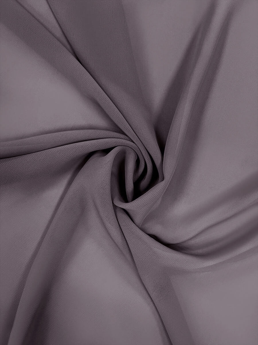 Premium Dusk Chiffon Fabric - 1/2 Yard Cut for Elegant Dresses, Scarves & DIY Fashion Projects | Lightweight & Flowy Material for Evening Wear & Special Occasions