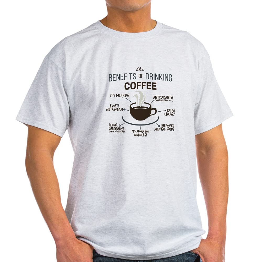 CafePress 100% Cotton White T-Shirt for Men & Women - Comfortable Casual Wear for Everyday, Gym, and Outings