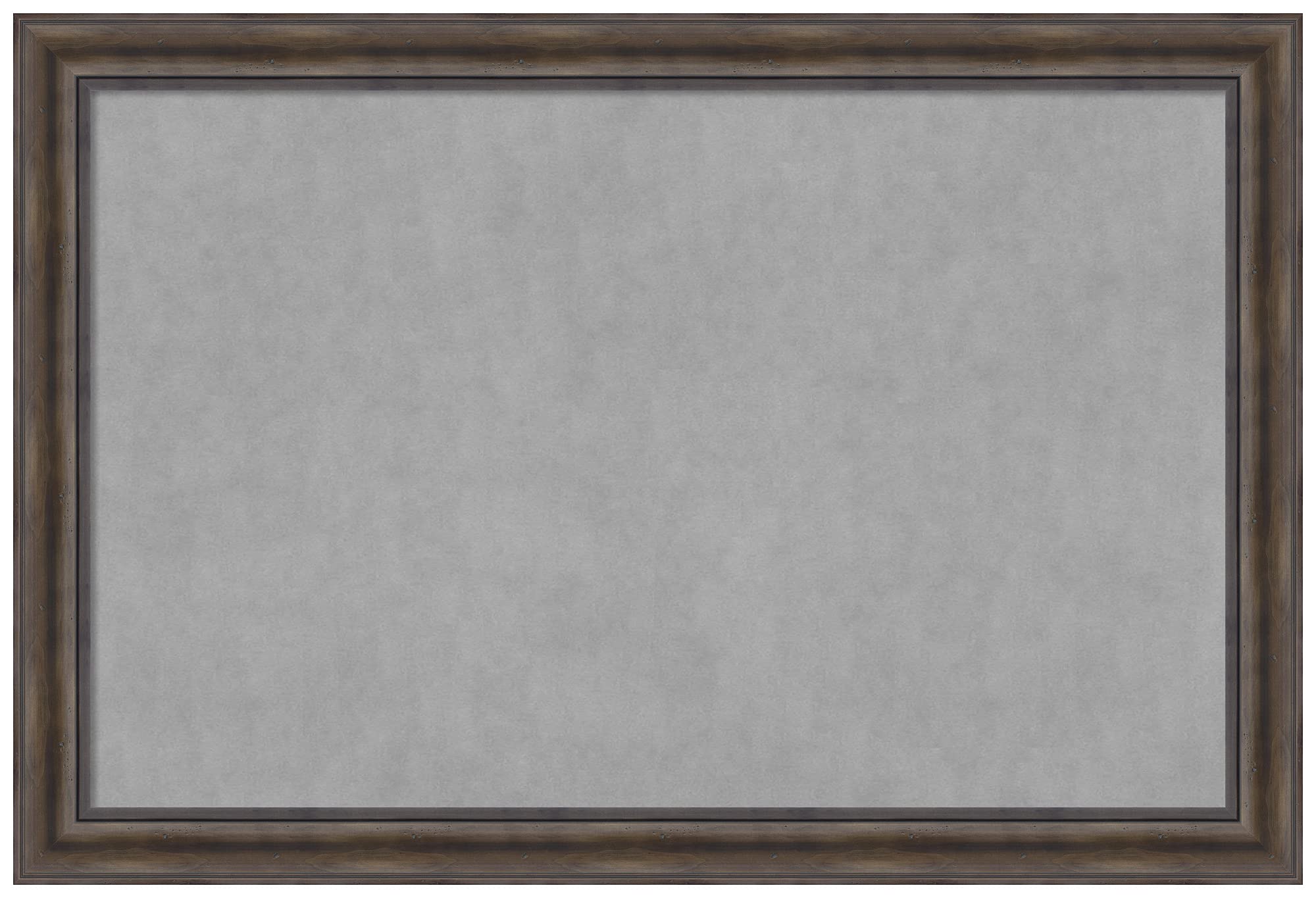 Rustic Pine Custom Framed Magnetic Bulletin Board 49x33 inches - Large Wall Mounted Organizer for Home Office, Kitchen, or Classroom - Whiteboard Alternative with Multiple Size Options
