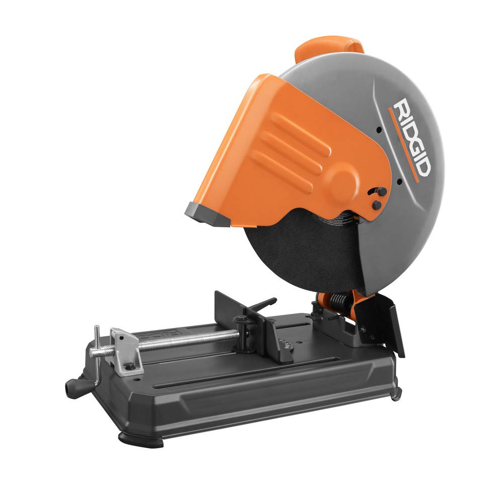 Ridgid ZRR4142 15 Amp 14 Inch Heavy Duty Cut-Off Saw - Certified Refurbished | Metal Cutting, Concrete & Masonry Work | Construction & Demolition Tool