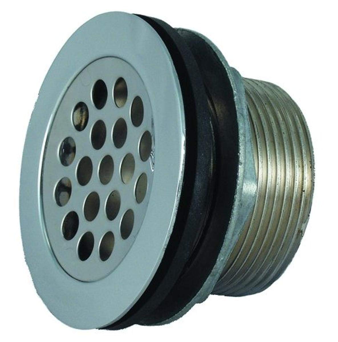 JR Products 9495-211-022 Shower Drain Strainer - Premium Stainless Steel Mesh for Hair & Debris - Ideal for Bathroom, RV, Camper & Mobile Home Showers