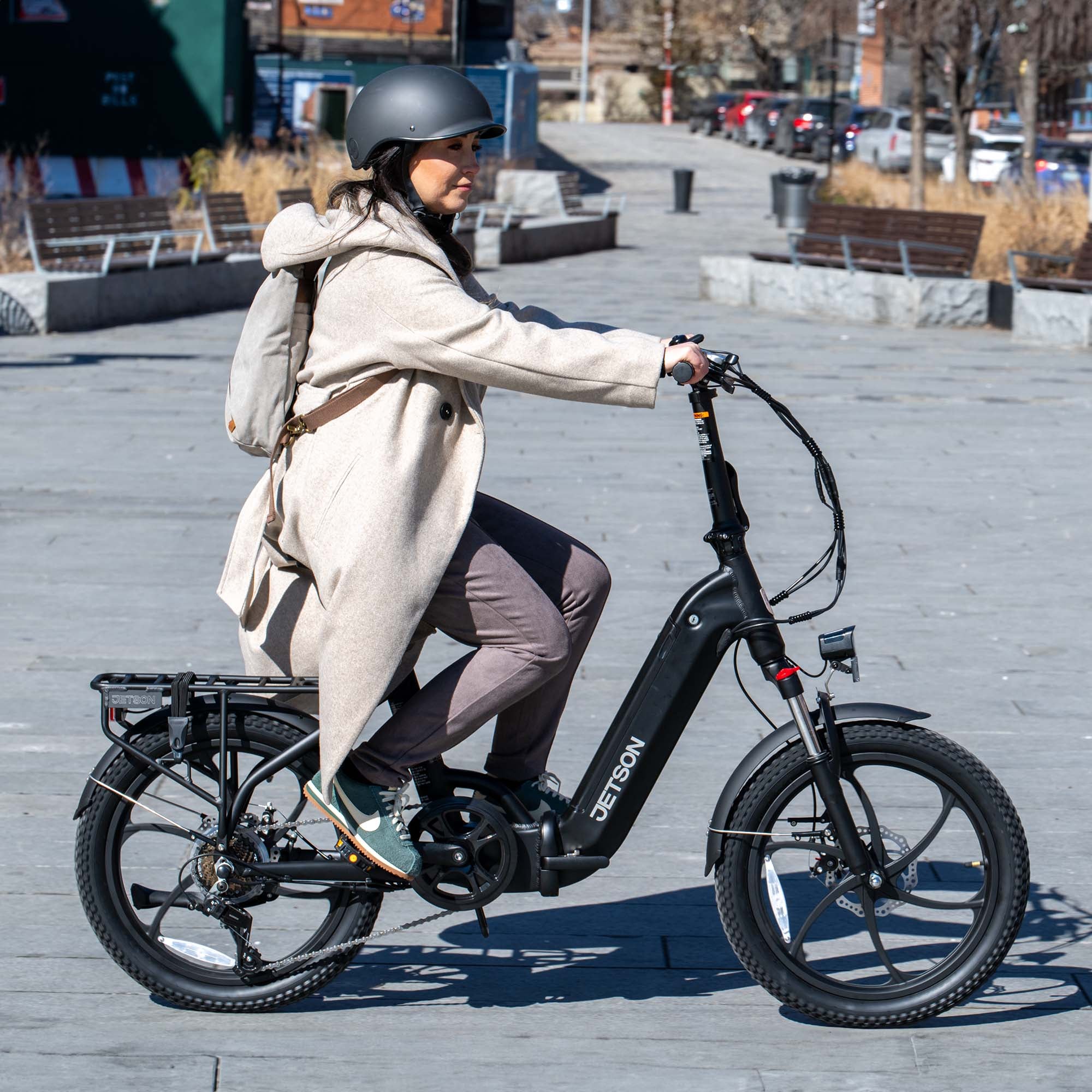 Premium Electric Cruiser Bike for Adults - 500W Motor, 20