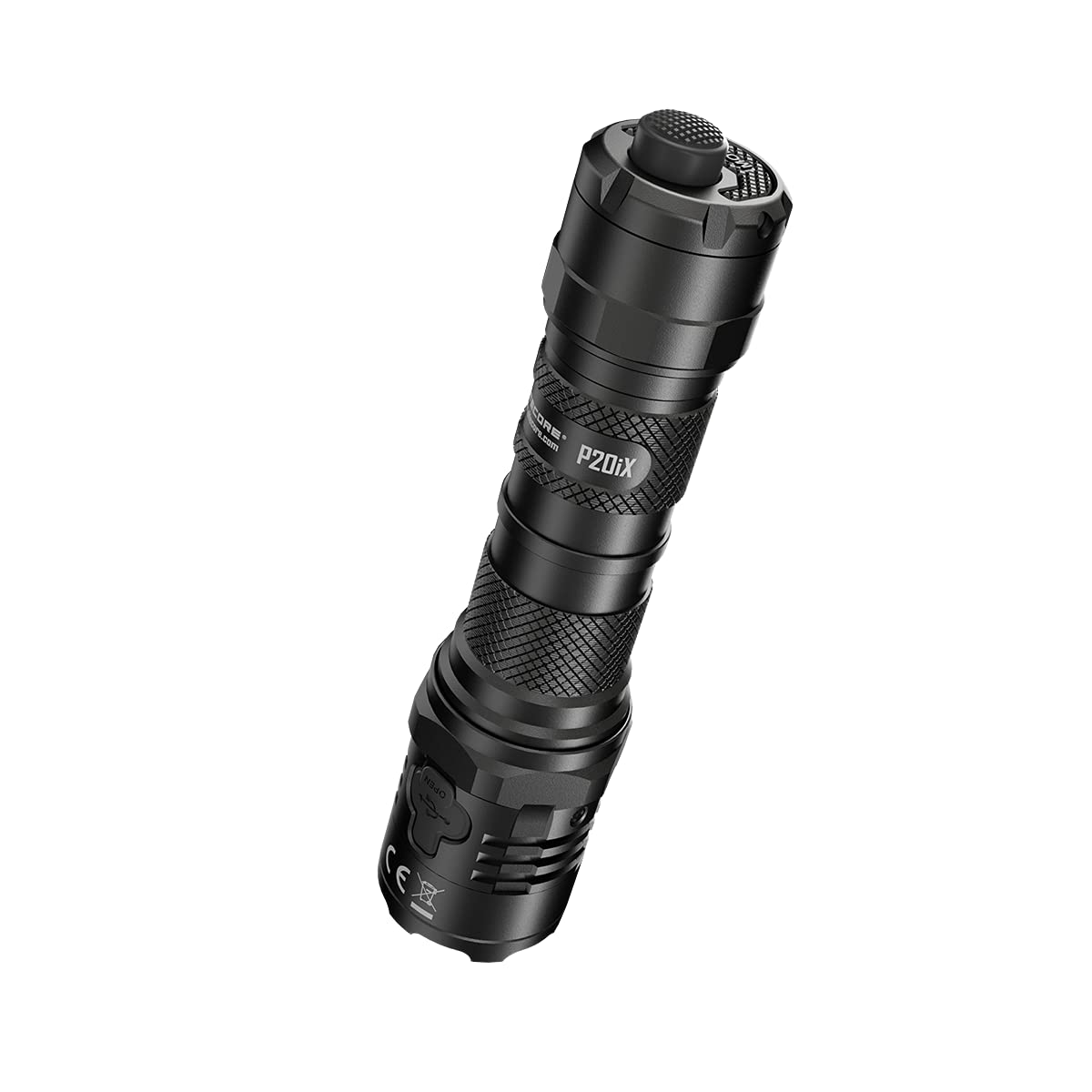 Nitecore P20iX 4000 Lumens USB-C Rechargeable LED Flashlight with Holster, GM02 Mount, RSW2i Remote Switch & Battery - Tactical Flashlight for Camping, Hunting, Emergency & Outdoor Adventures