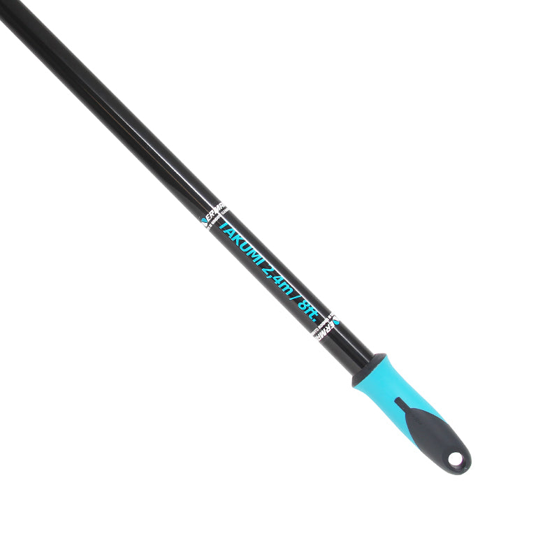 Moerman Takumi 8ft/2.4m Window Cleaning Pole - Lightweight Extendable Squeegee Pole for High Windows, Glass Cleaning, and Exterior Maintenance - Perfect for Professional Cleaners and Home Use