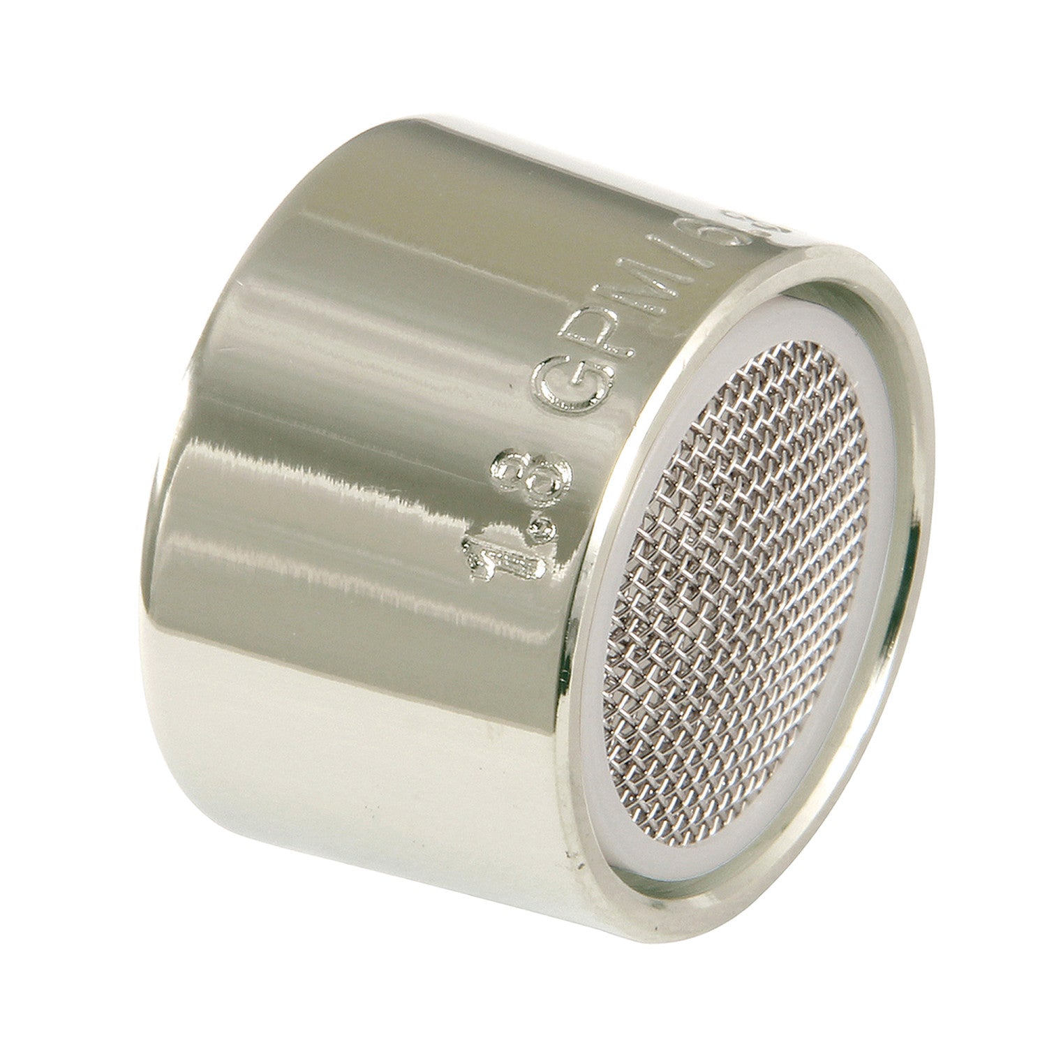 Cal Green Z18KBSA626PN 1.8 GPM Water-Saving Faucet Aerator - Polished Nickel Finish for Bathroom & Kitchen Sink Conservation