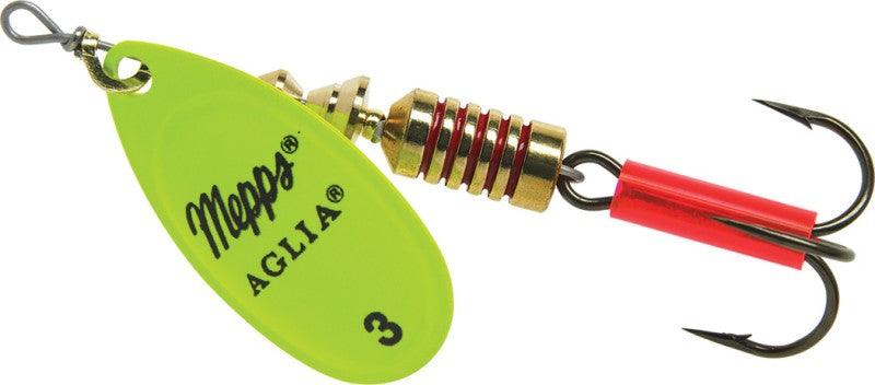 Mepps Aglia Inline Fishing Spinners - Premium Metal Spinnerbaits for Trout, Bass & Walleye - Perfect for Freshwater & Saltwater Fishing Trips