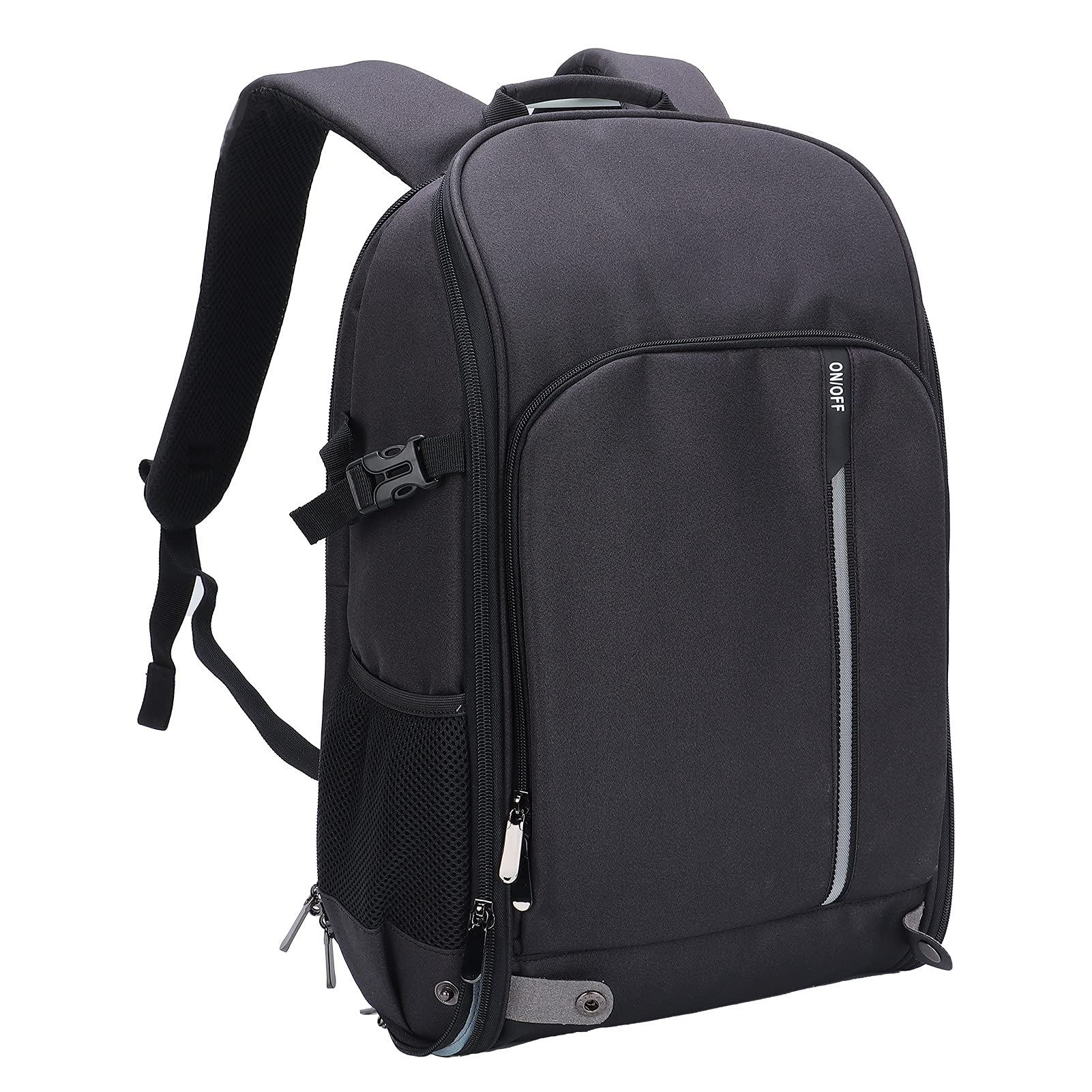 CHICIRIS Waterproof Shockproof DSLR Camera Backpack - Durable Shoulder Camera Bag with Storage Pouch for Outdoor Photography, Hiking & Travel
