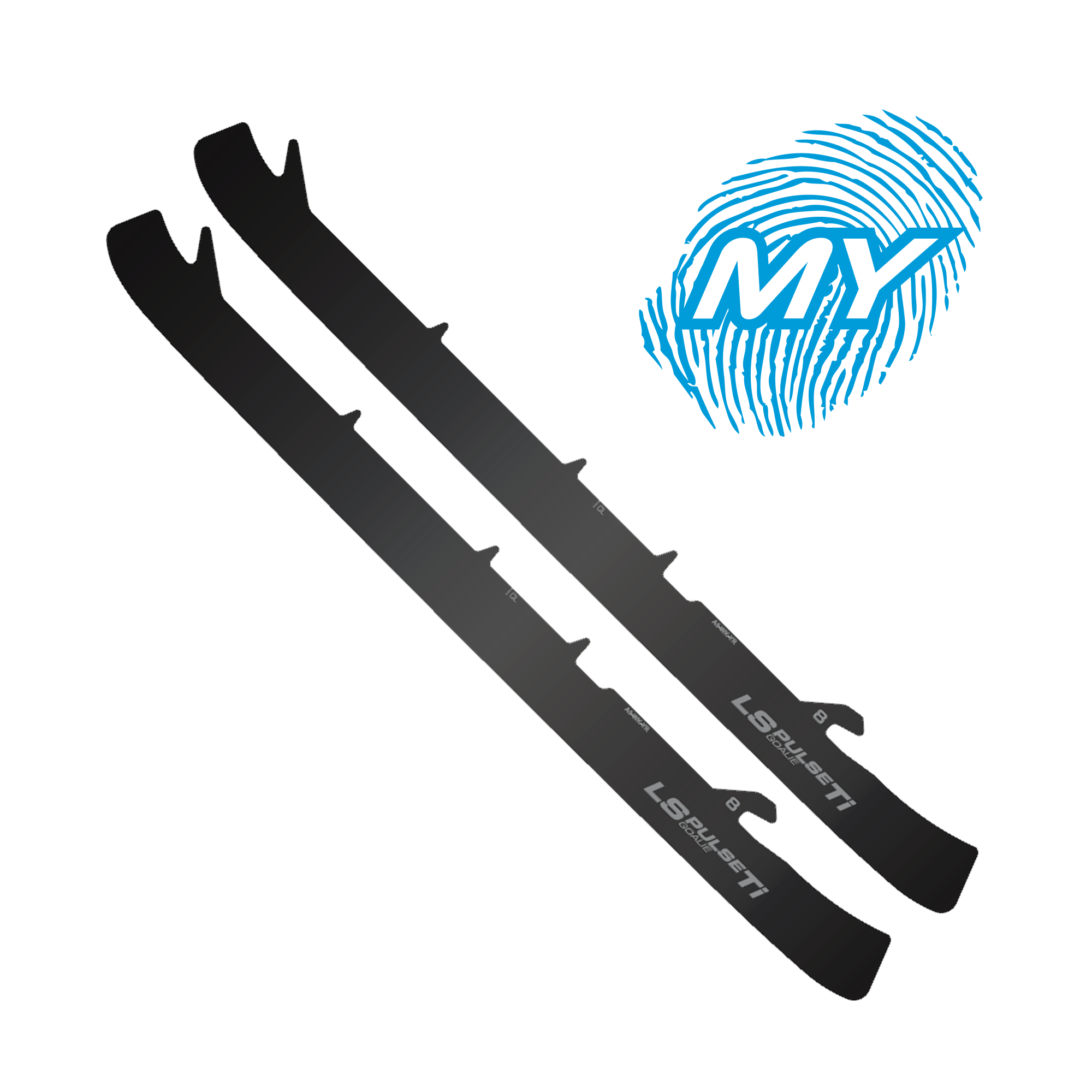 MYBAUER LS PULSE TI GOALIE Hockey Goalie Stick - Lightweight Carbon Fiber Goalie Paddle for Ice Hockey - Perfect for Professional & Amateur Goalies in Games & Practice Sessions