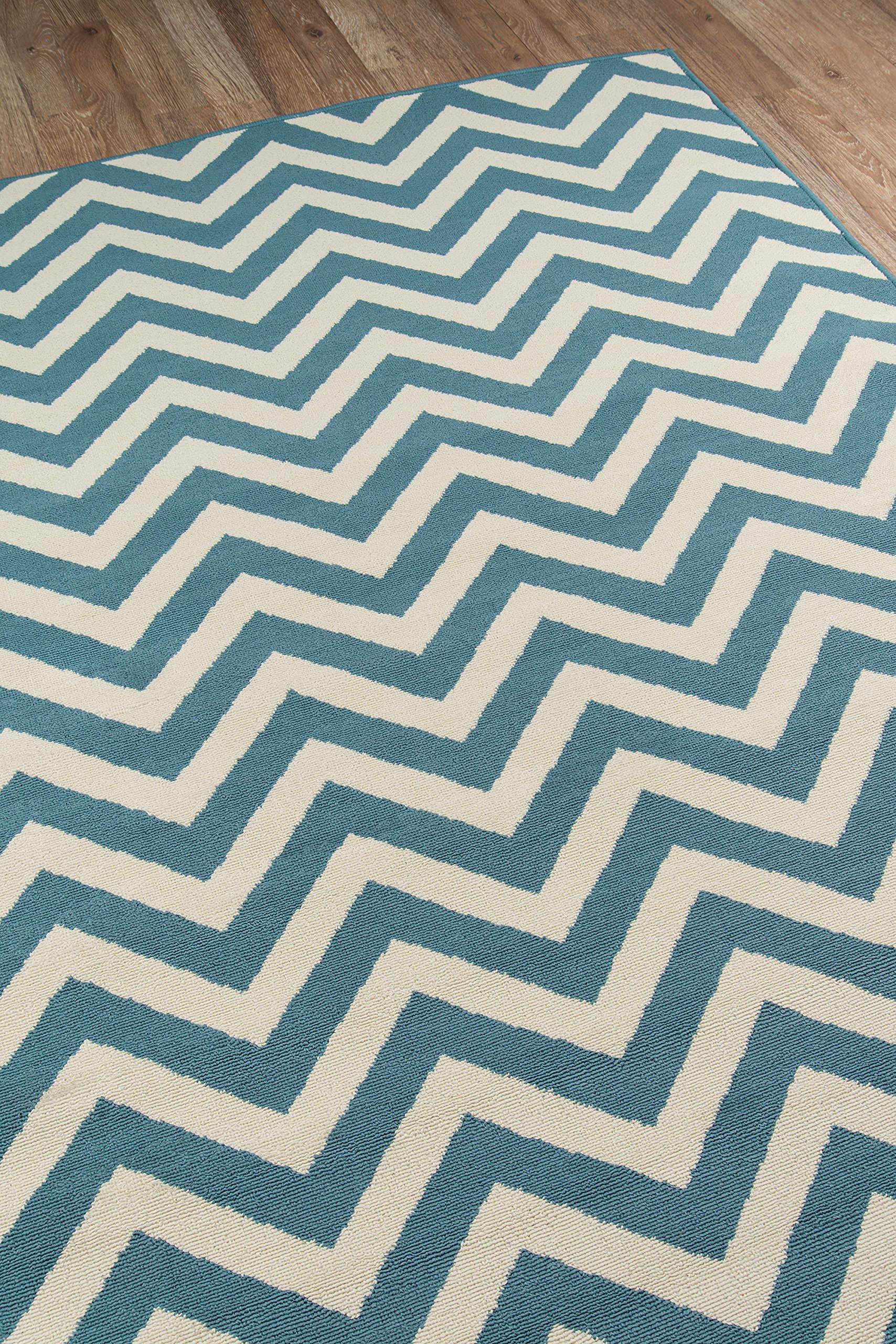 Momeni Baja Collection Contemporary Indoor Outdoor Area Rug - UV Protected, Fade Resistant, Easy to Clean - 1'8