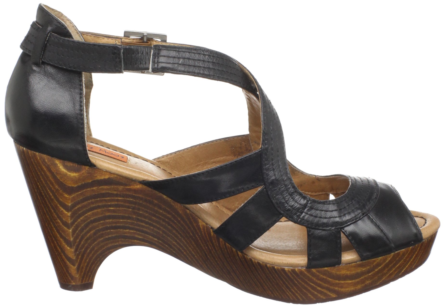 Miz Mooz Women's Petra Comfortable Leather Sandals for Summer - Casual Walking Shoes with Arch Support for Women | Perfect for Beach, Travel & Everyday Wear