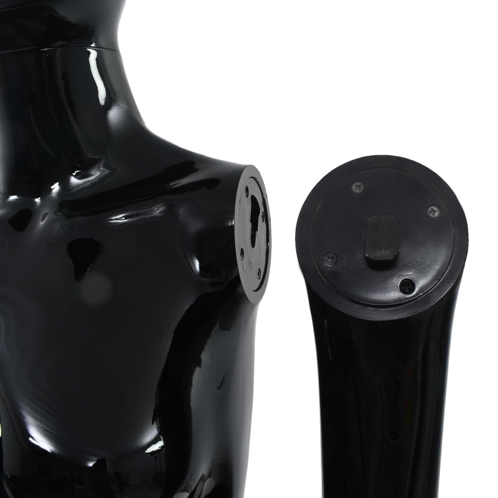 Full Body Female Mannequin with Glass Base - 68.9