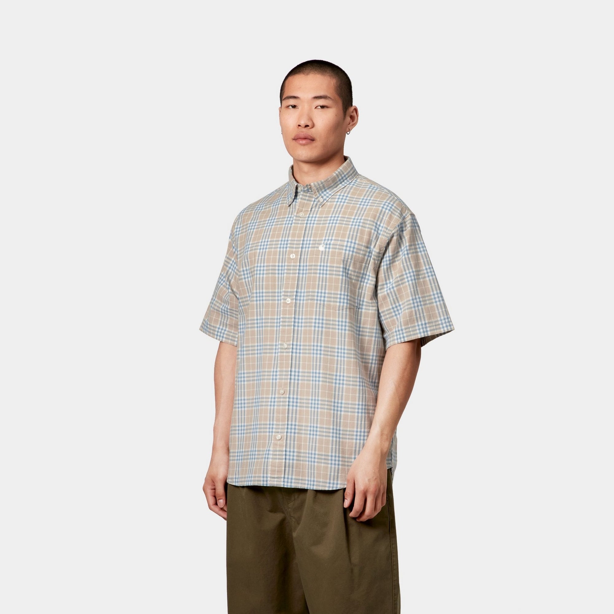Niven Check Shirt for Men - Classic Plaid Button Down Shirt with Wax Coating | Perfect for Casual Wear, Office Outfits & Outdoor Activities