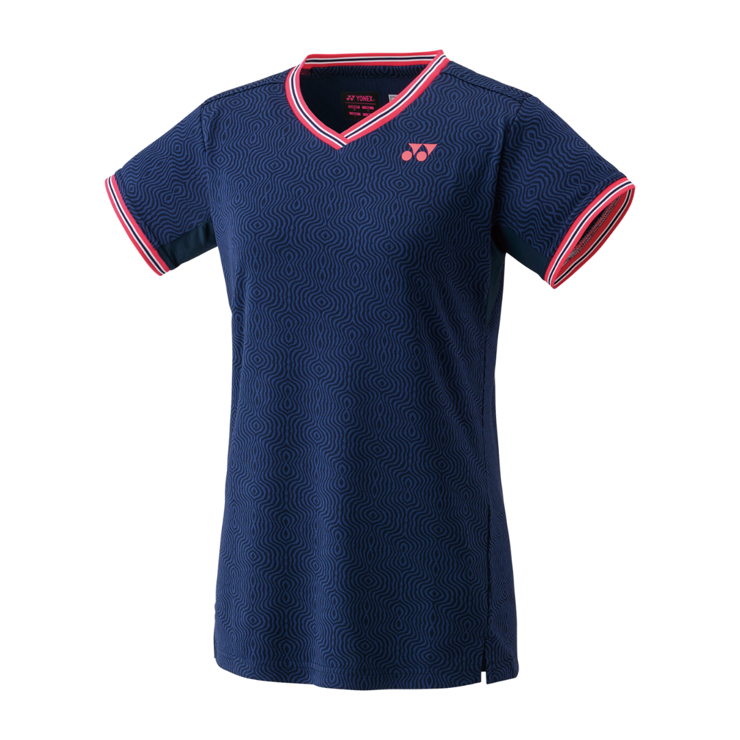 Yonex 20779 Women's Crew Neck Tennis Shirt - Breathable Quick-Dry Performance Top for Women's Tennis & Badminton Matches