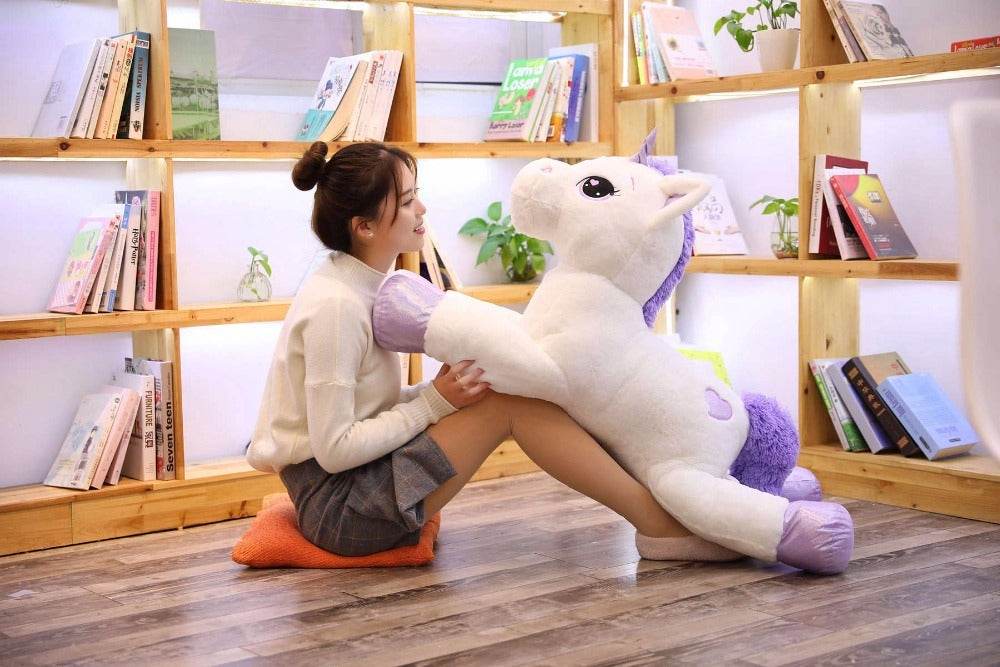 Big Dreamy Unicorn Plush Toy - Extra Large Soft Stuffed Animal for Kids, Girls & Boys | Perfect for Birthday Gifts, Room Decor & Cuddling