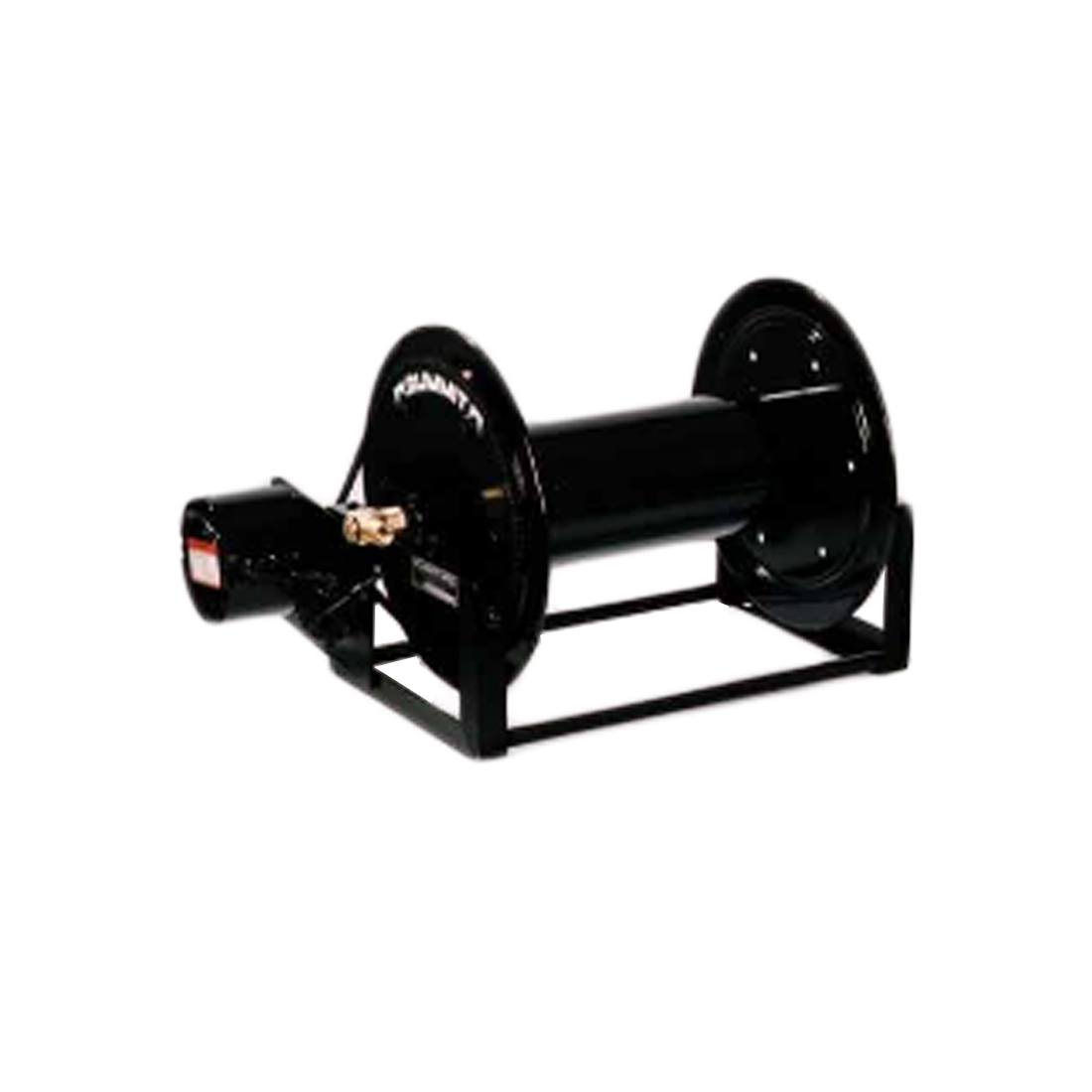 Summit SME Series Electric Steel Hose Reel with 1/2 Inch Inlet - Heavy Duty Water Hose Reel for Garden, Car Wash & Industrial Use