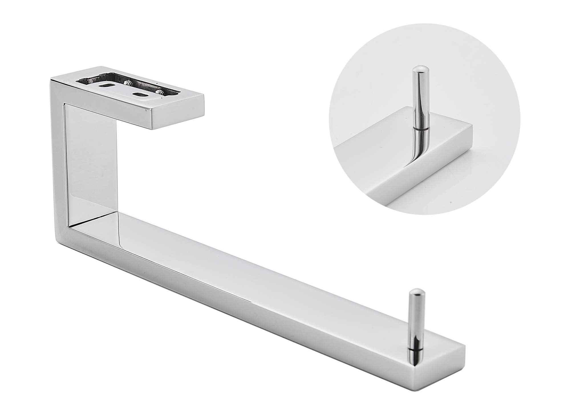 Stainless Steel Hand Towel Bar - SUS304 Chrome Polished Bathroom Towel Holder for Kitchen & Bathroom Accessories - Perfect for Home, Hotel, and Spa Use