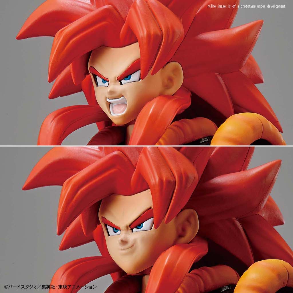 Figure Rise Standard Dragon Ball GT Super Saiyan 4 Gogeta Model Kit - Build & Display Anime Action Figure for Collectors & DBZ Fans