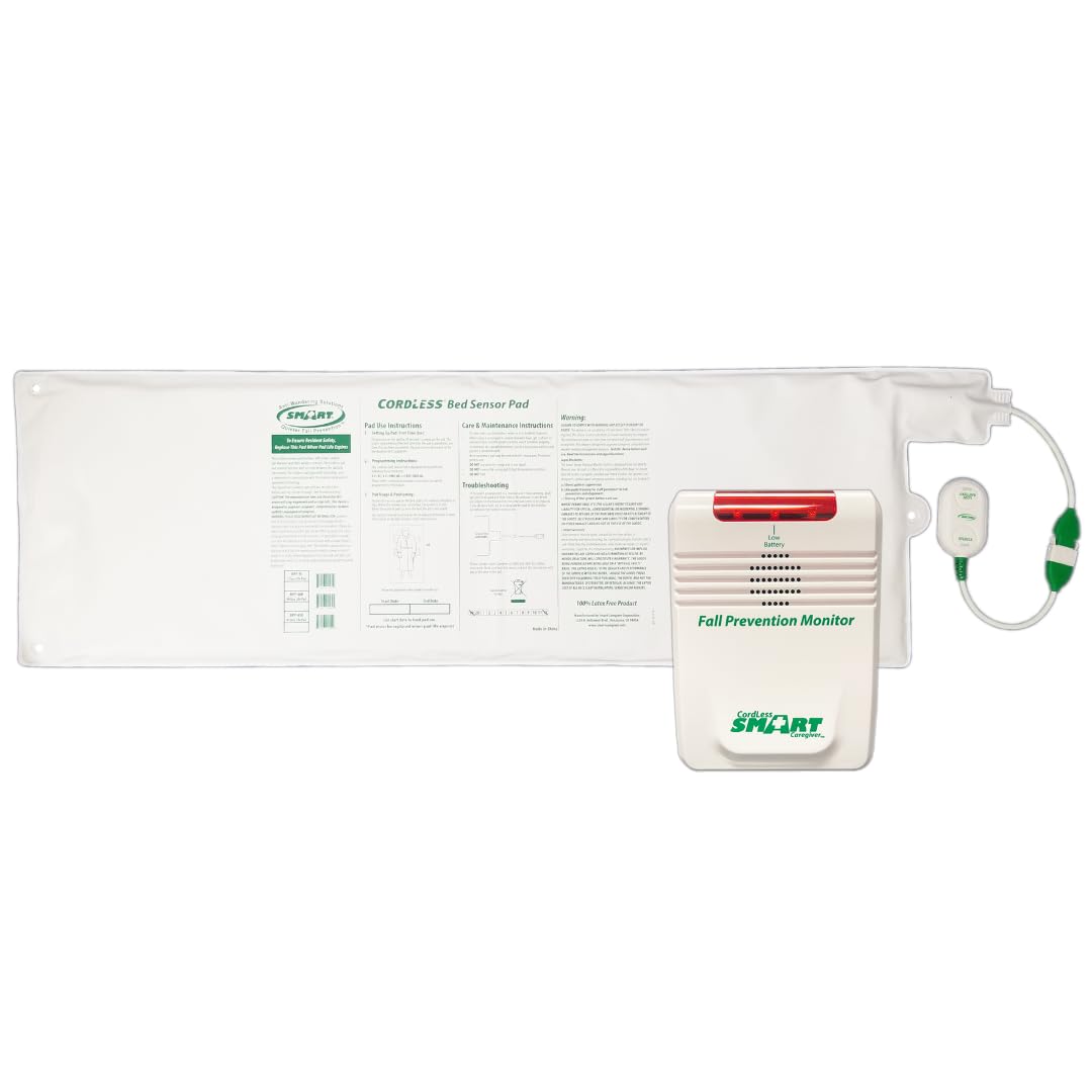 Smart Caregiver Wireless & Cordless Weight Sensing Bed Pad - 10