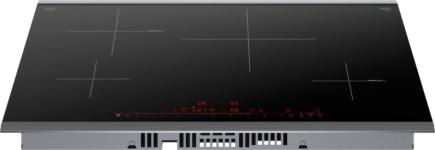 Bosch NIT8060SUC 800 Series 30-Inch Black Induction Cooktop - Built-In Surface Mount with Frame - Fast & Precise Cooking - Perfect for Modern Kitchens, Home Chefs & Energy-Efficient Cooking