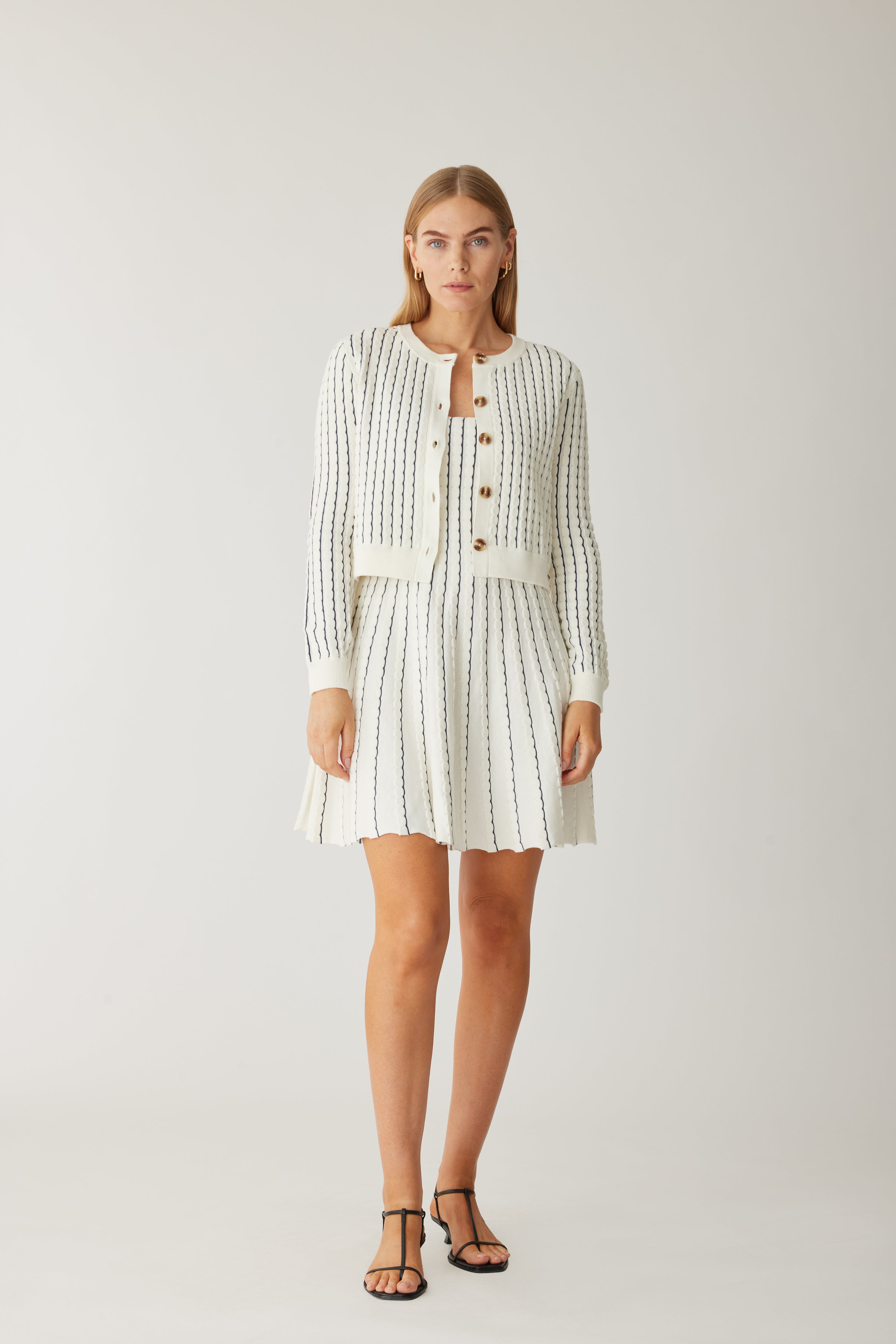 Dorothy Knit Cardigan Women's Vintage Button-Up Sweater | Cozy Fall & Winter Fashion | Perfect for Office, Dates & Casual Outfits