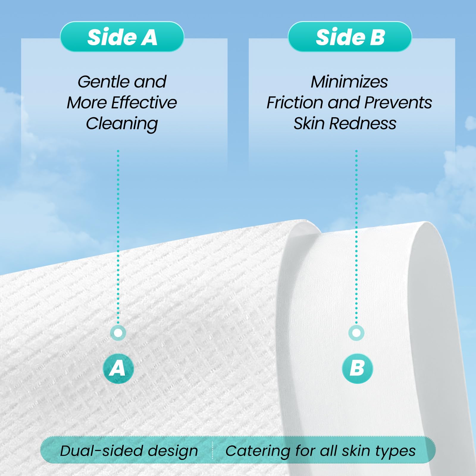 Soft Disposable Face Towels 10