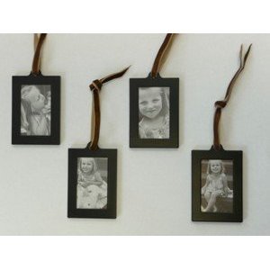 4 Piece Tree of Life Photo Frame Set - Holds 2x3 Inch Pictures - Perfect for Wall Decor, Home Office, Wedding Gifts & Family Memories