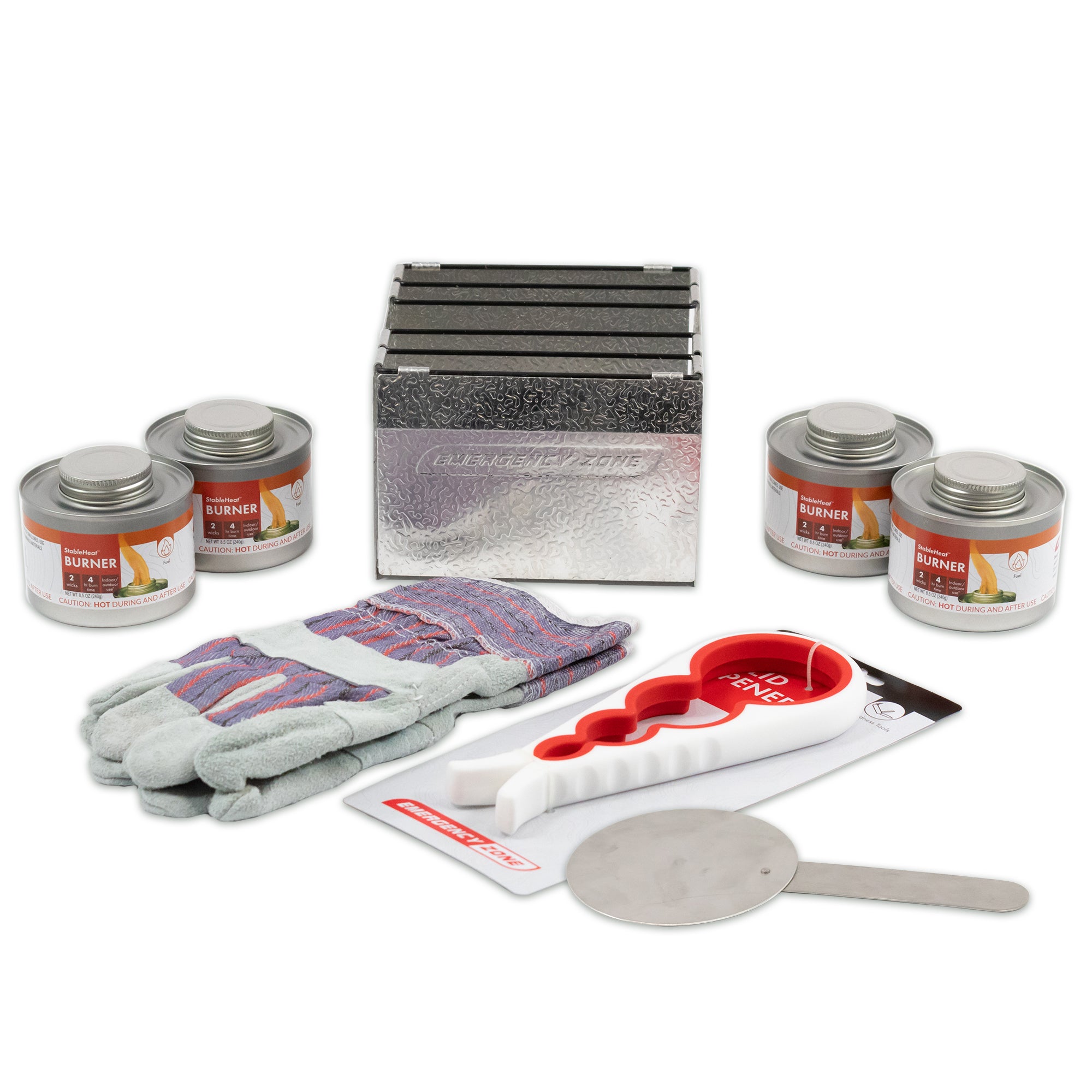 Premium StableHeat Burner Fuel & Stove Set - High Efficiency Camping & Emergency Cooking Solution for Outdoor Adventures, Hiking & Power Outages