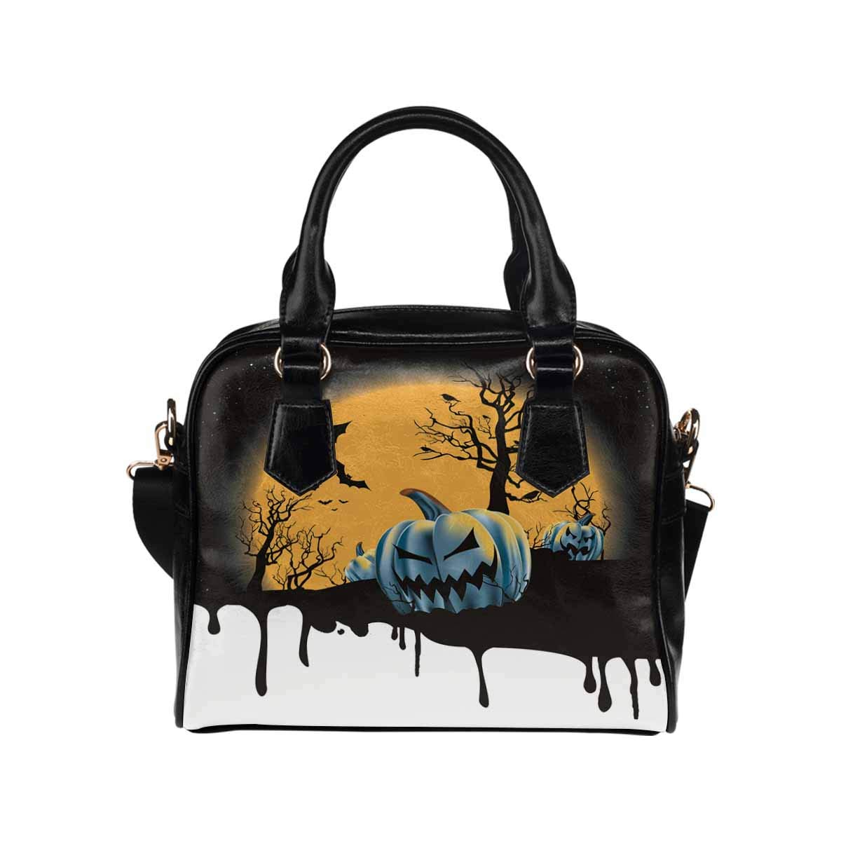 Halloween Pumpkin Tree of Life PU Leather Crossbody Bag for Women - Stylish Shoulder Purse for Parties, Trick or Treat & Everyday Use