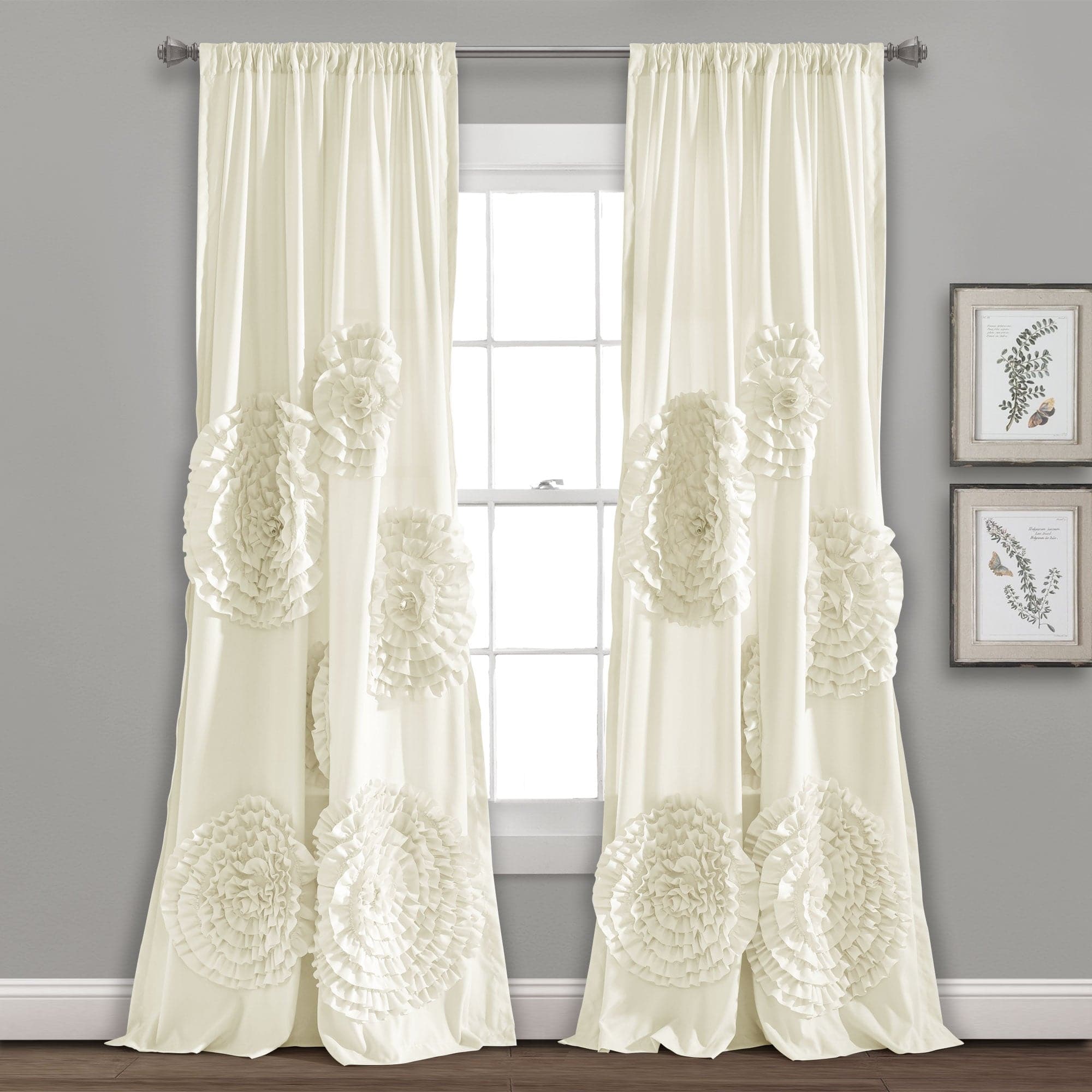 Serena Window Curtains - Blackout Drapes for Bedroom & Living Room - Thermal Insulated Room Darkening Curtain Panels - Perfect for Home Decor, Privacy & Light Control