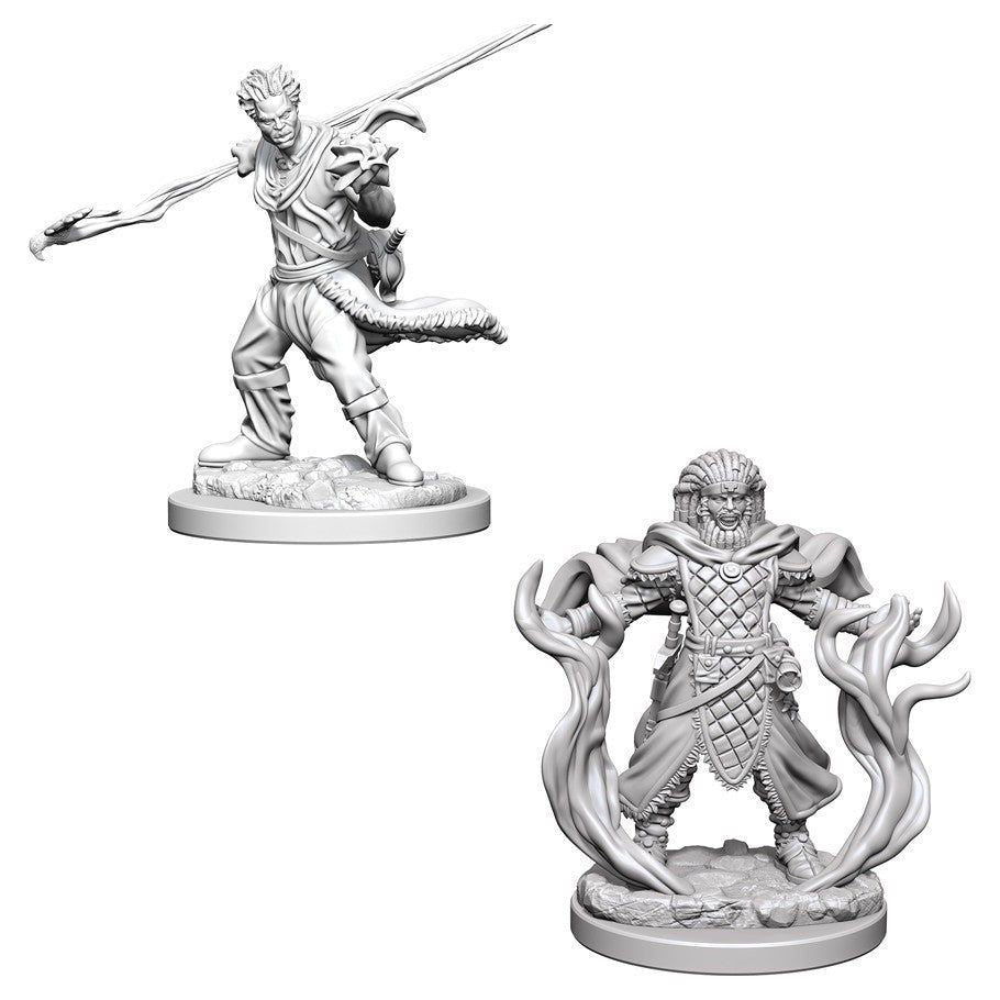 D&D Miniatures - Nolzur's Marvelous Miniatures Human Male Druid Figurine for Tabletop RPG & Dungeons & Dragons Game Scenes