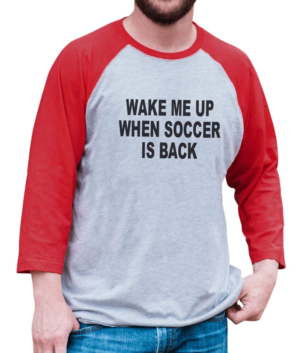 7 ate 9 Apparel Men's Soccer Jersey - Breathable Red Sports Shirt for Training & Matches | Perfect for Soccer Practice, Games & Fan Support