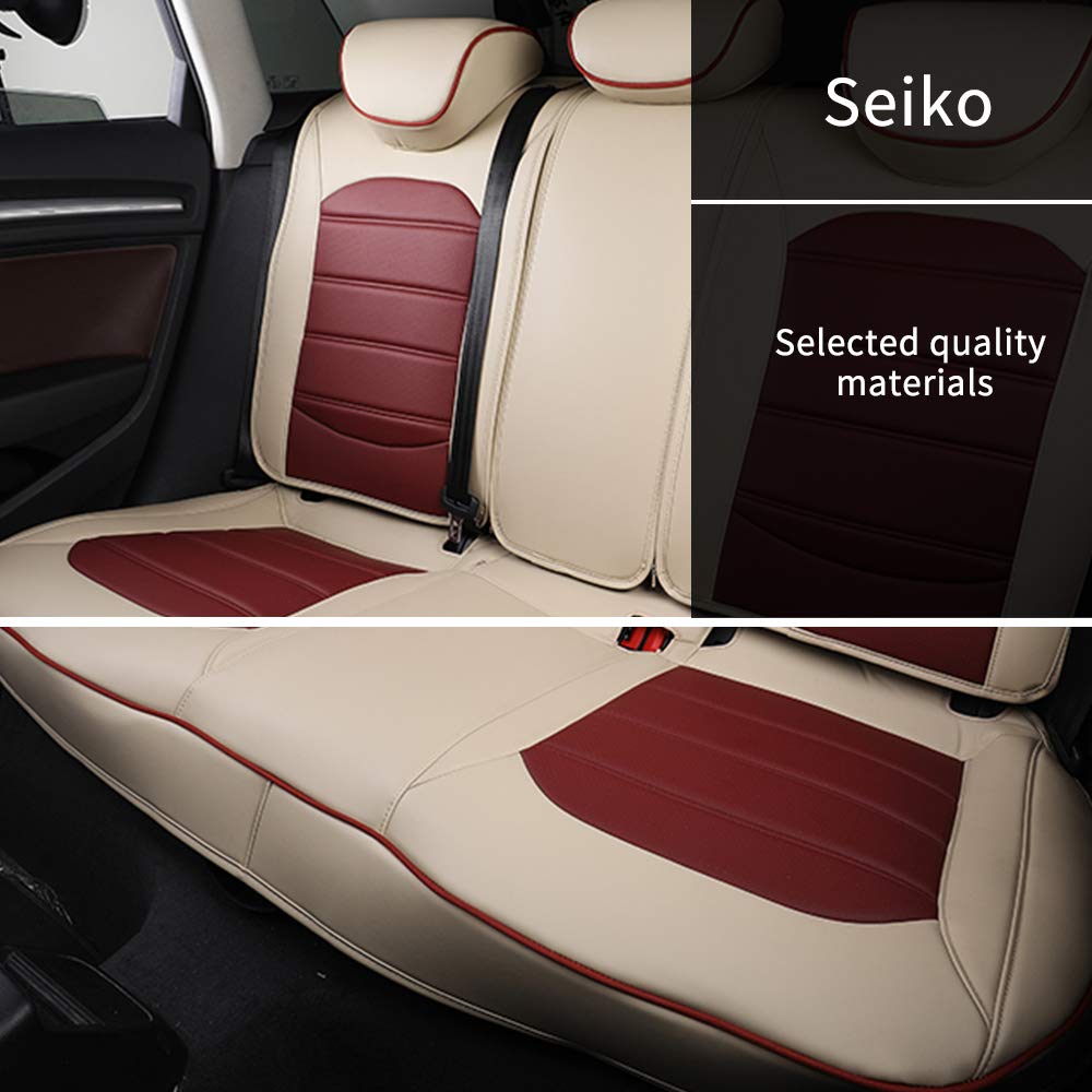 Premium Genuine Leather Car Seat Covers Full Set for Mercedes-Benz GLE Class 2016-2019 - Front & Rear Seats with Airbag Compatibility | Ultimate Protection & Luxury Interior Upgrade for SUVs