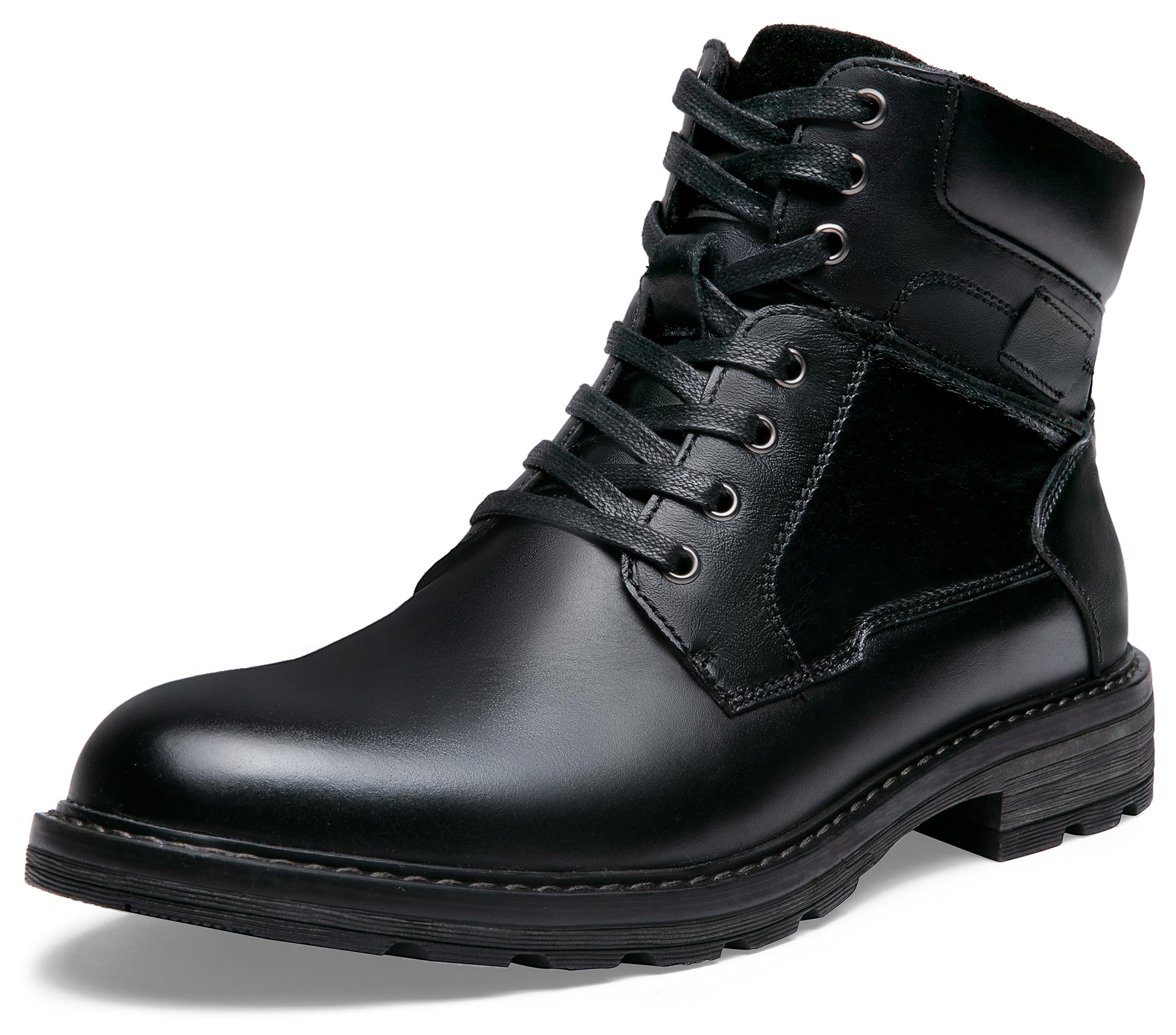 Jousen Men's Casual Leather Chukka Boots - Stylish Dress Boots for Men | Perfect for Office, Date Night & Outdoor Activities