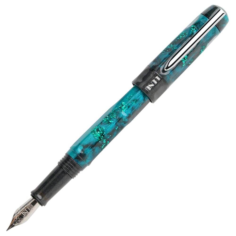 Benu Talisman Fountain Pen with Cat's Eye Design - Premium Writing Instrument for Calligraphy, Journaling & Gift Giving