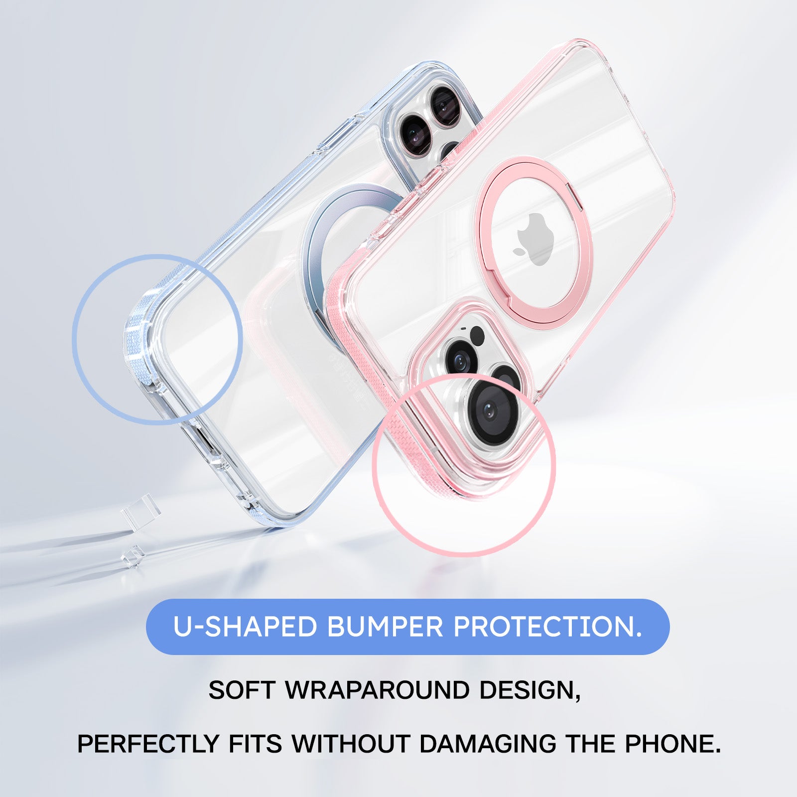 Ostand R Light for iPhone 16 - Adjustable Phone Stand with LED Light for Video Calls, Streaming & Selfies - Perfect for Home Office, Gaming & Content Creation