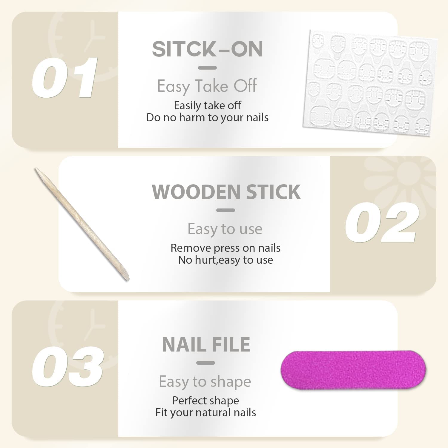 Grass Green Press on Nails - 24Pcs Almond Shaped Fake Nails with Glue, Medium Length Acrylic False Nails for Women | Natural Gel Stiletto Nails for Daily Wear & Special Occasions