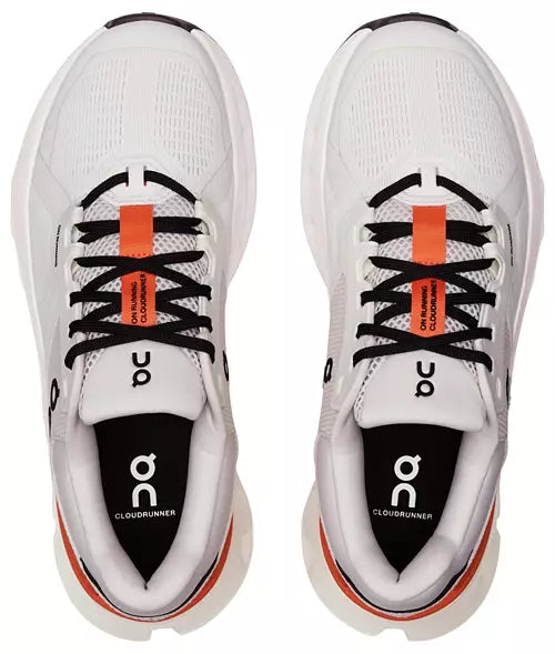 Women's Cloudrunner 2 Running Shoes - White/Sand - Lightweight & Breathable for Jogging, Gym Workouts & Daily Walking