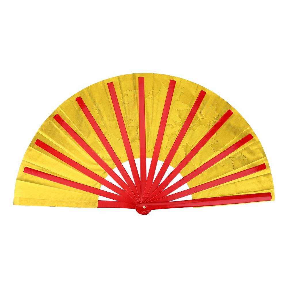 VGEBY1 Tai Chi Fan - Handheld Silk Folding Fan for Martial Arts Practice, Yoga Meditation & Home Decoration | Traditional Chinese Kung Fu Fan for Performance, Gifts & Zen Decor