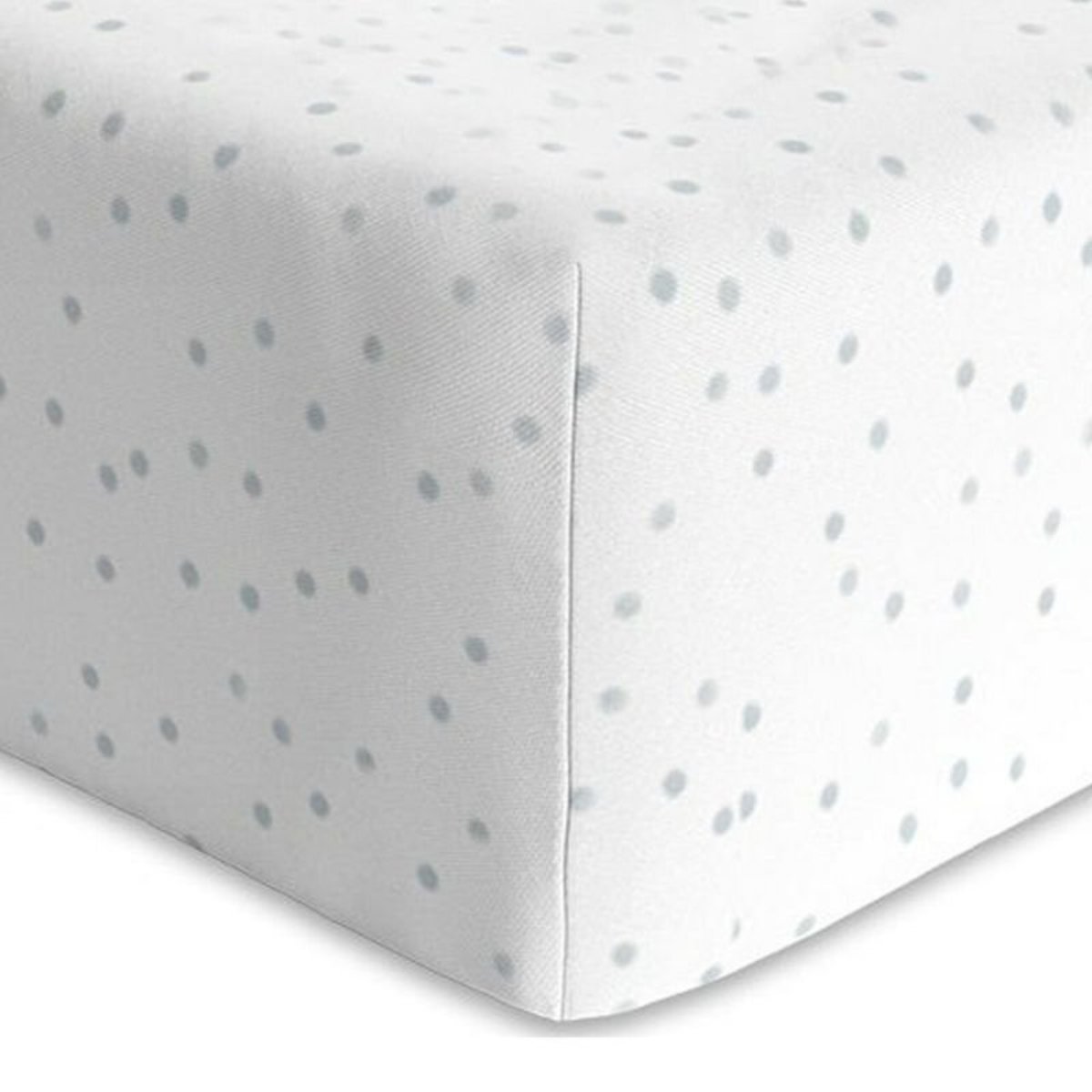 Soft Organic Cotton Fitted Crib Sheet - Breathable & Hypoallergenic Baby Crib Mattress Cover - Perfect for Nursery, Daycare & Travel