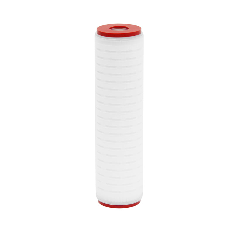10-Pack Pleated Water Filter Cartridges for Refrigerators & Under-Sink Filtration Systems - Improves Taste & Reduces Contaminants in Drinking Water